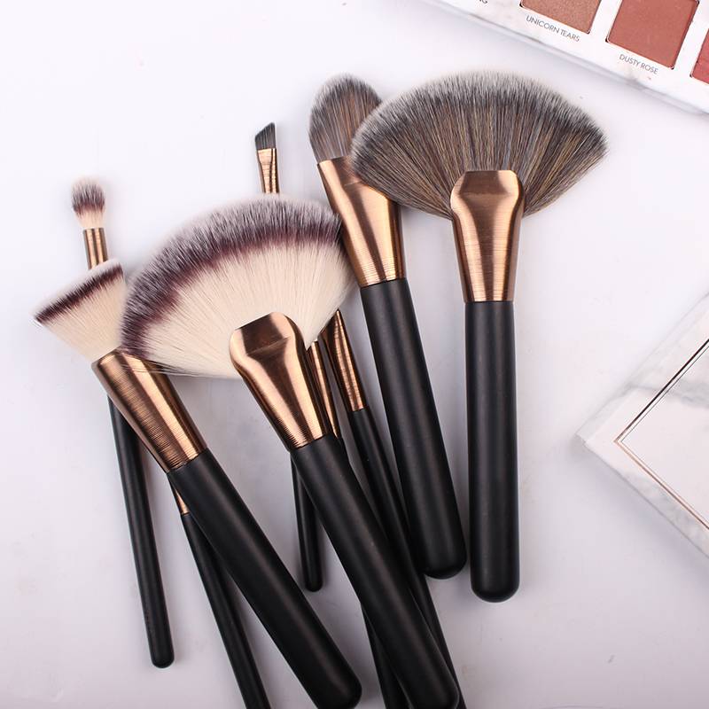 2019 New Professional 9Pcs Soft  Makeup Brush Sets Foundation Brushes Powder Blush Concealer Brush Cosmetic Tools